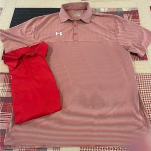 Men’s Under Armour polos (lot of 2)